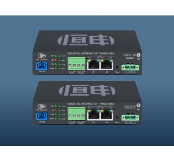 HS-P1202RS GPON IoT ONU Serial UART 2&times;RS232/RS485 MQTT