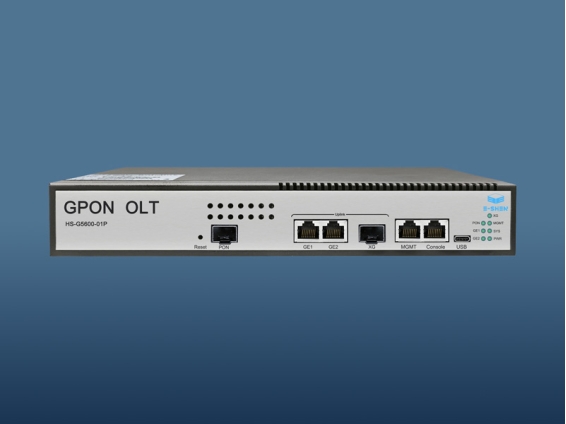 HS-G5600-01P GPON OLT 1-Port FTTx Mini Box OLT