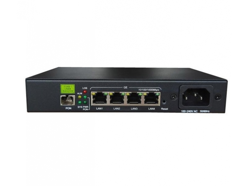 IEP1800G-4GT GPON工业级ONU 内置AC220V电源4GE四口千兆
