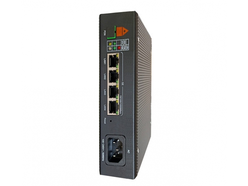 IEP2400 EPON工业级ONU 铝合金DIN导轨式 内置AC220V