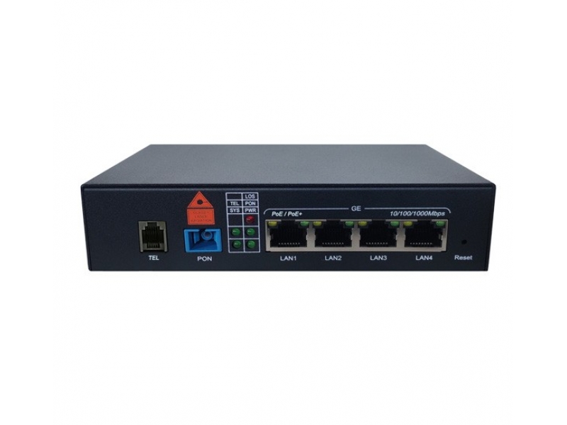 XP2400-POE-1T 语音4GE千兆POE ONU XPON自适应GPON/EPON
