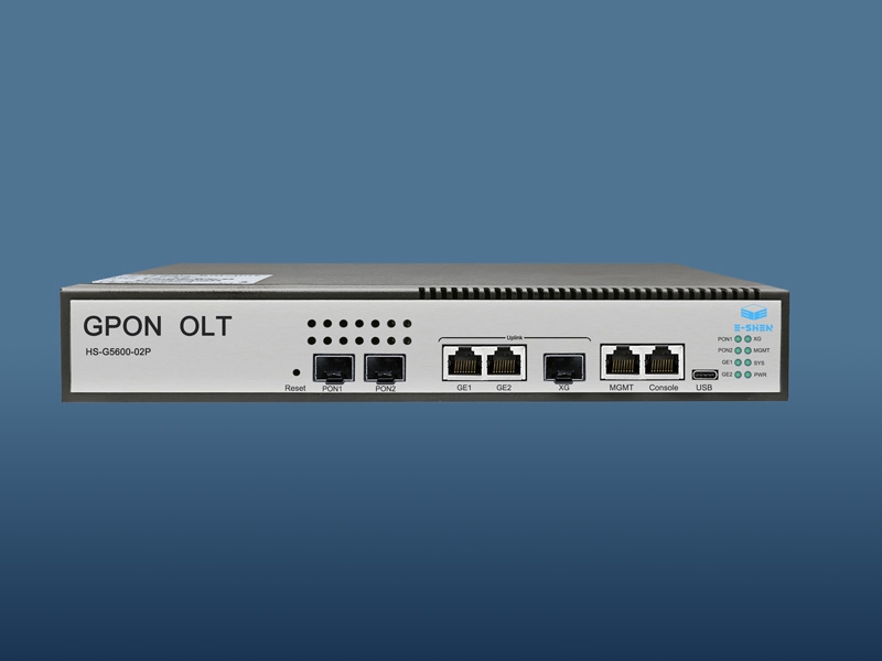 HS-G5600-02P GPON OLT 2-Port FTTx Mini Box OLT